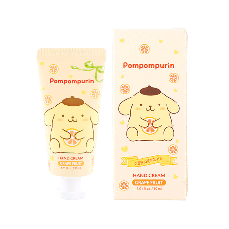 MEASTY Sanrio Characters Hand Cream Pompompurin Grapefruit 30ml x 72