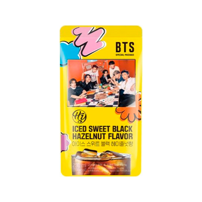 HY BTS Iced Sweet Black Hazelnut Flavor 230ml x 50