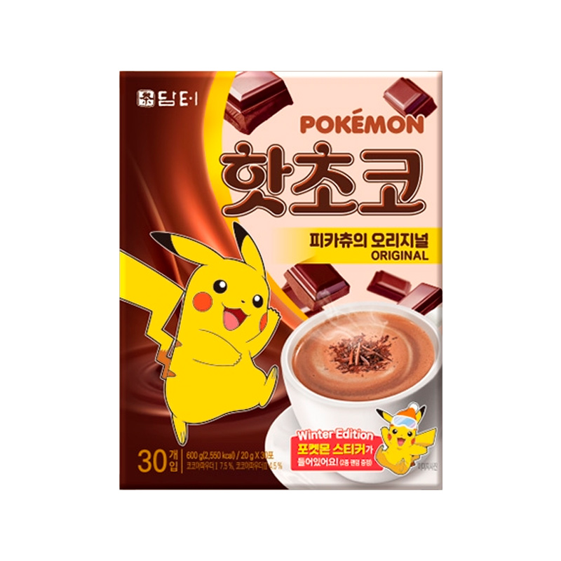 DAMTUH Pokemon Hot Choco Original 20g x 30p x 12