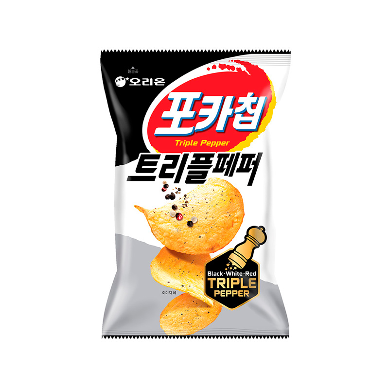 ORION Poca Chip Triple Pepper 110g x 12