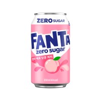 COCA COLA Fanta Zero Peach 350ml x 24