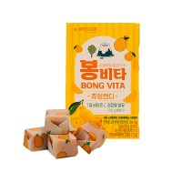 WOOJINDESSERT Bong Vita Chewing Candy HALAL 50g x 72