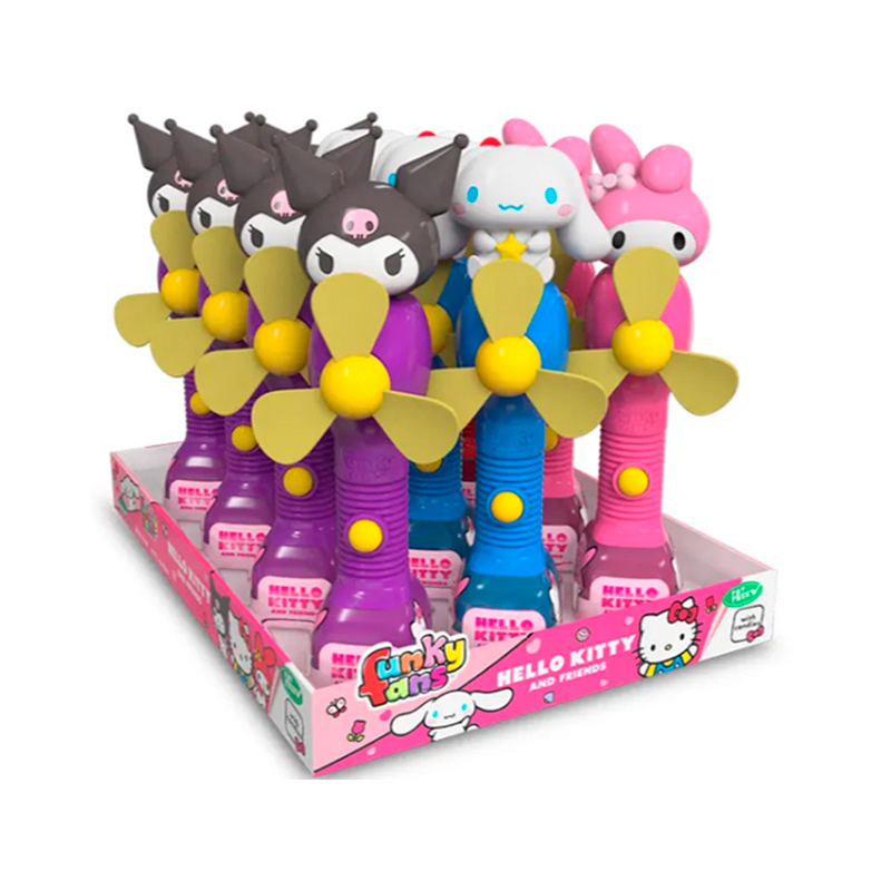 SANRIO CHARACTERS Funky Fans Jelly 5g x 48