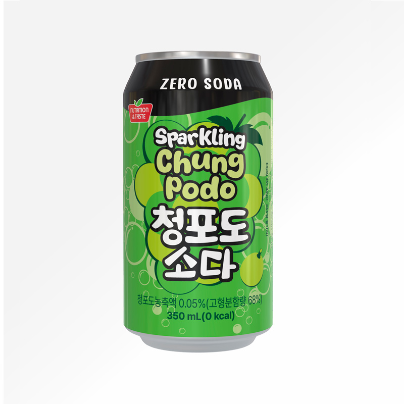 BORAMBIO Sparkling Chungpodo Zero 350ml x 24