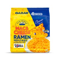 GARAK Mac & Cheese Flavor Ramen 132g x 4p x 8