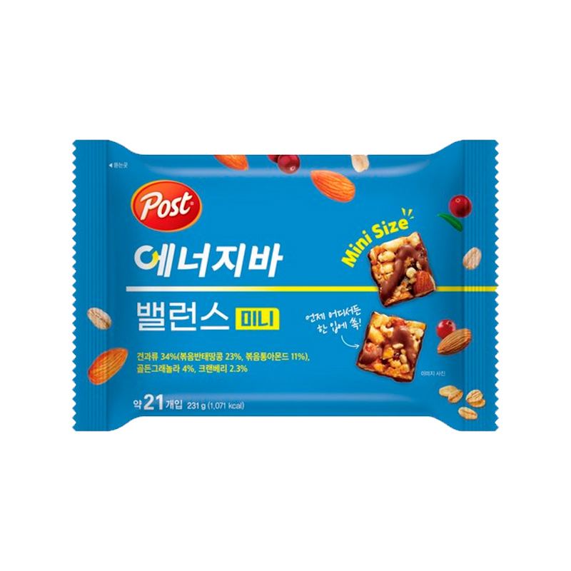DONGSUH Post Energy Bar Balance Mini 231g x 16