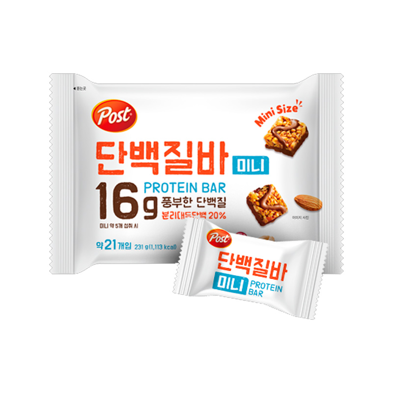 DONGSUH Post Protein Bar Mini 231g x 16