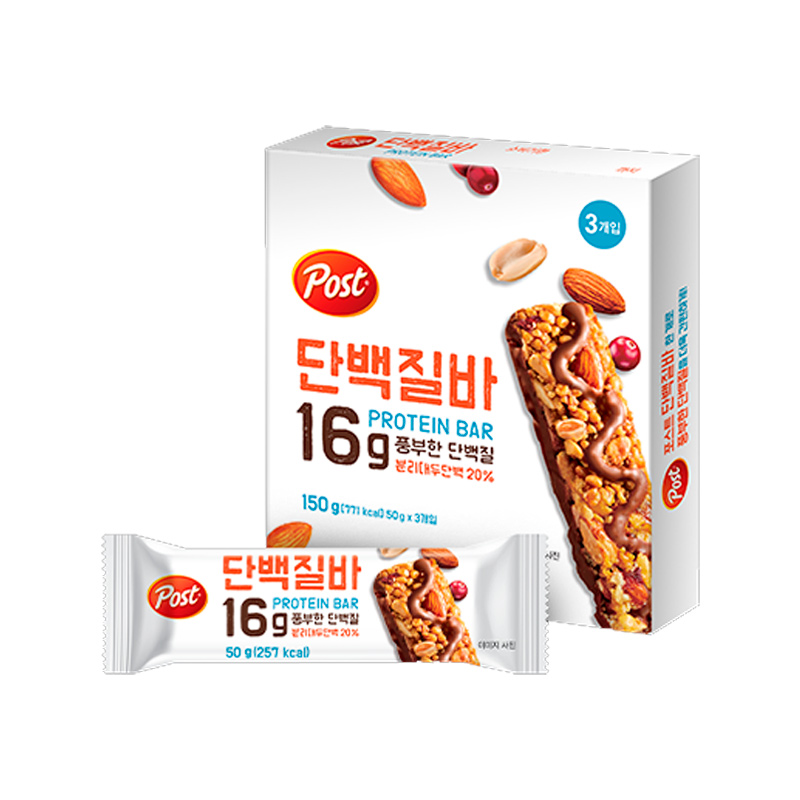 DONGSUH Post Protein Bar 50g x 3p x 20