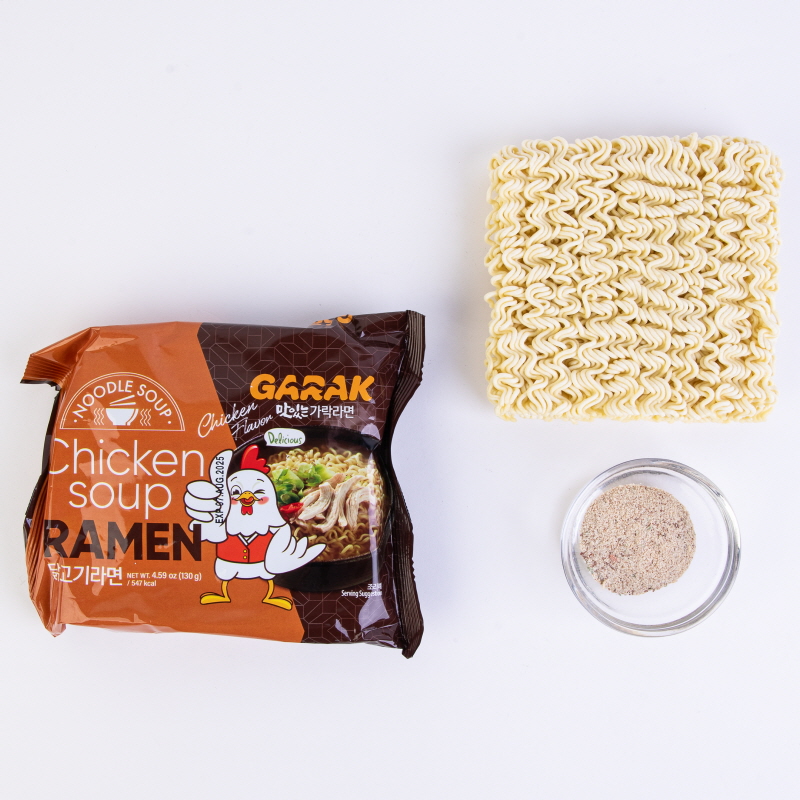 GARAK Chicken Flavor Soup Ramen 121g x 4p x 8