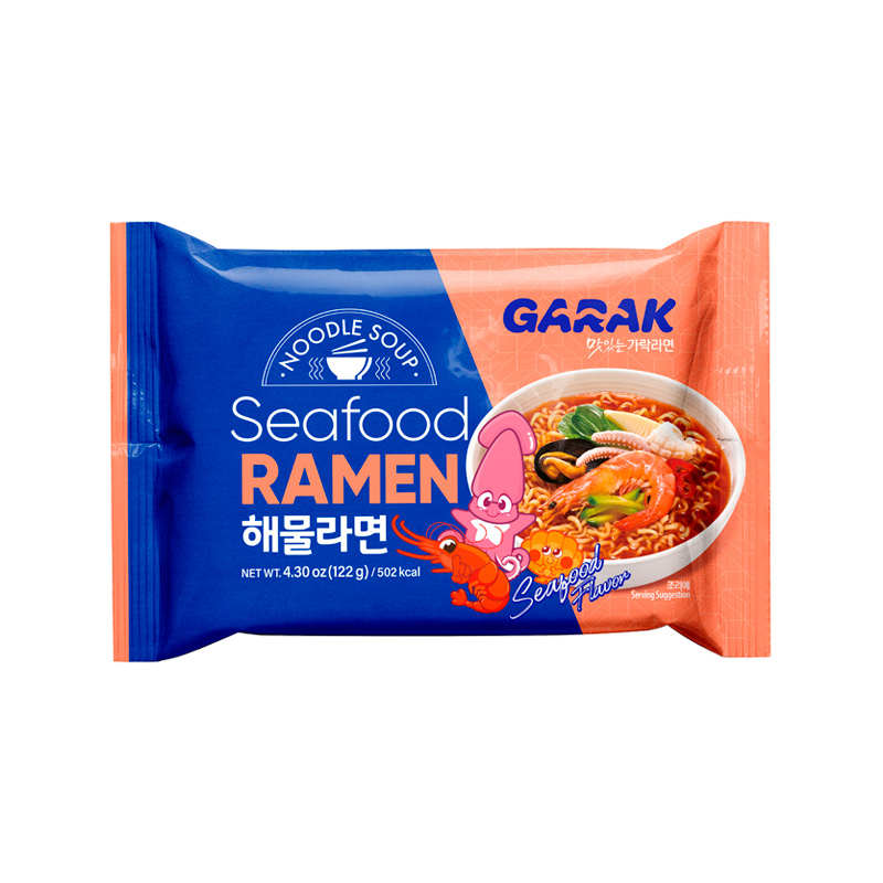GARAK Seafood Ramen 122g x 20