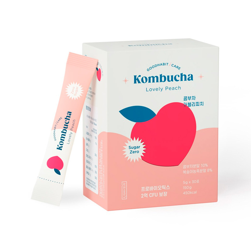 GOOD HABIT Kombucha Lovely Peach 5g x 30p x 50