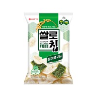 LOTTE Ssalochip Savory Seaweed Rice Chips 100g x 12