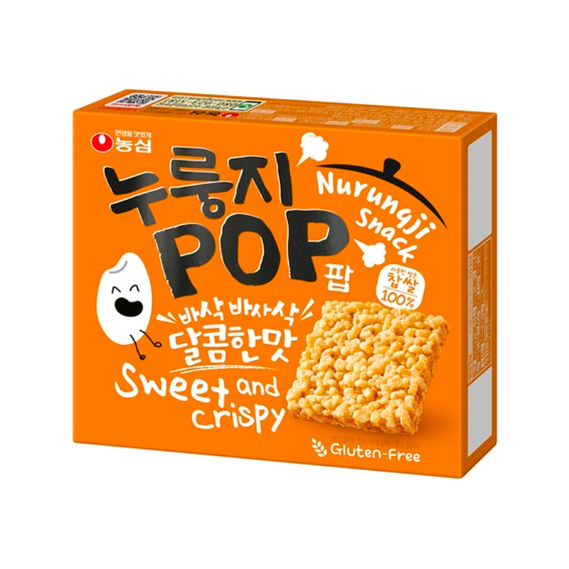 NONGSHIM Nurungji Snack Sweet and Crispy 35.5g x 4p x 16