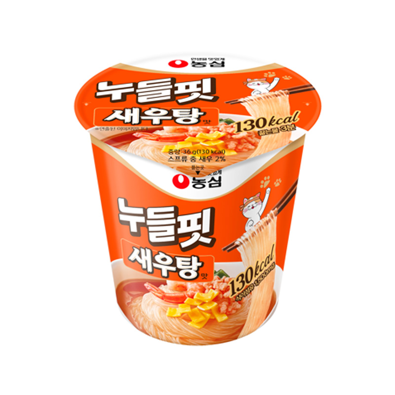 NONGSHIM Noodle Fit Shrimp Soup Flavor 36g x 8