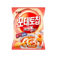 NONGSHIM Potato Chips Yeop Tteok Rosé Flavor 55g x 16