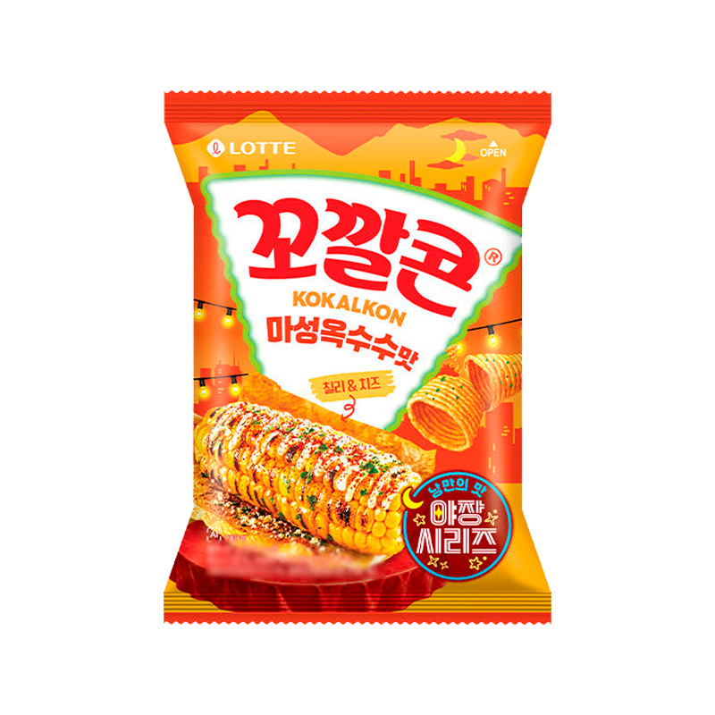롯데웰푸드 꼬깔콘 마성옥수수맛 67g x 12