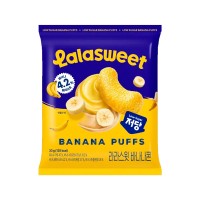 LALASWEET Low Sugar Banana Puffs 35g x 10