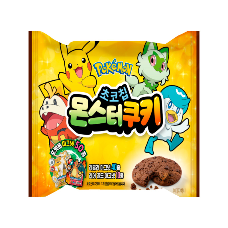 POKEMON Monster Chocolate Chip Cookies 33g x 80