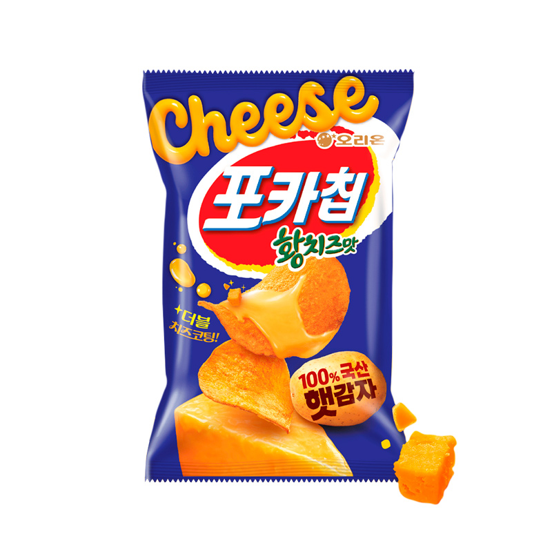 ORION Poca Chip Yellow Cheese Flavor 83g x 12