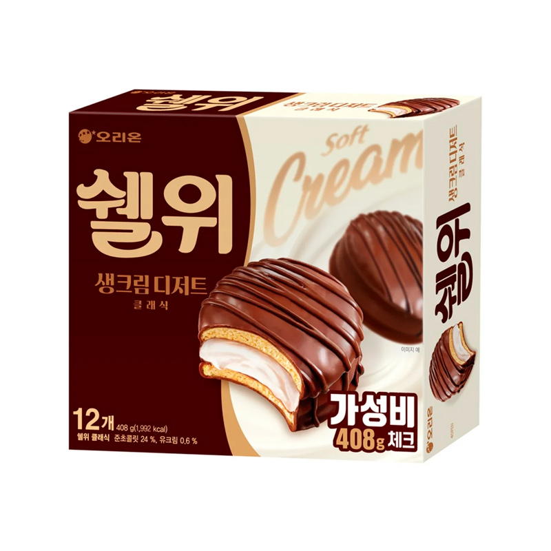 ORION Shall We Fresh Cream Dessert Classic 408g x 8