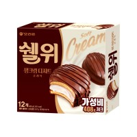 ORION Shall We Fresh Cream Dessert Classic 408g x 8