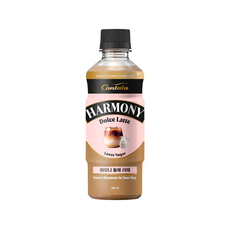 LOTTE CHILSUNG Cantata Harmony Dolce Latte 340ml x 24